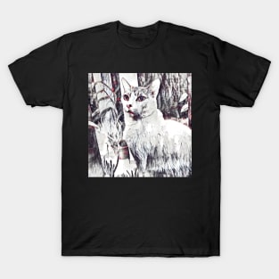 PHOTOGRAPHY CAT ART T-Shirt